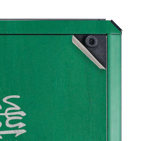 Saudi Arabia Flag Distressed Cooler Master MasterBox Q300L Mini Tower Skin