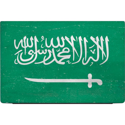 Saudi Arabia Flag Distressed Dell Vostro Skin