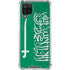 Saudi Arabia Flag Distressed Galaxy A12 Clear Case