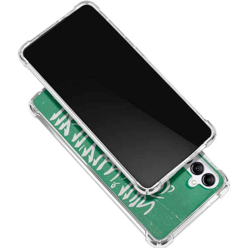 Saudi Arabia Flag Distressed Galaxy A15 5G Clear Case
