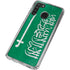 Saudi Arabia Flag Distressed Galaxy A21 Clear Case