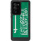 Saudi Arabia Flag Distressed Galaxy Note20 Ultra 5G Waterproof Case