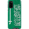 Saudi Arabia Flag Distressed Galaxy S20 Pro Case