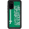 Saudi Arabia Flag Distressed Galaxy S20 Waterproof Case
