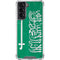 Saudi Arabia Flag Distressed Galaxy S21 5G Clear Case