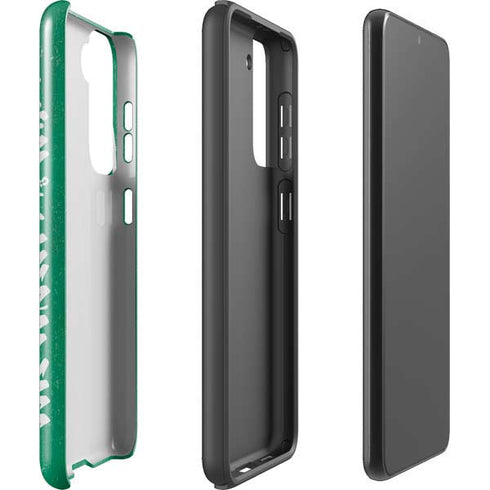 Saudi Arabia Flag Distressed Galaxy S21 FE Pro Case