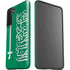 Saudi Arabia Flag Distressed Galaxy S21 Plus 5G Pro Case