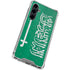 Saudi Arabia Flag Distressed Galaxy S23 FE Clear Case