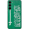 Saudi Arabia Flag Distressed Galaxy S23 Plus Skin