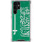Saudi Arabia Flag Distressed Galaxy S24 Ultra Clear Case
