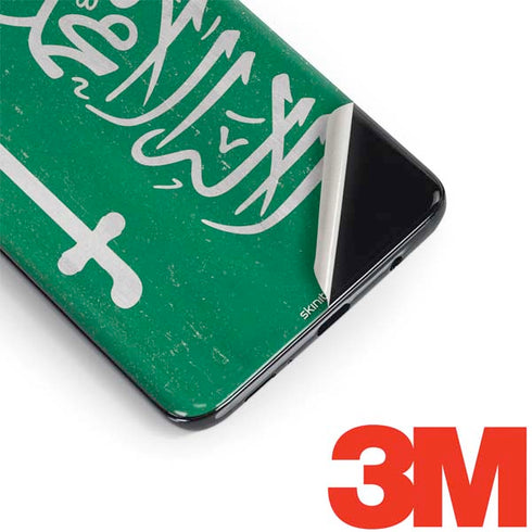 Saudi Arabia Flag Distressed Galaxy S9 Skin