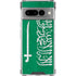 Saudi Arabia Flag Distressed Google Pixel 7 Pro Clear Case