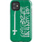 Saudi Arabia Flag Distressed iPhone 11 Impact Case