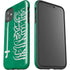 Saudi Arabia Flag Distressed iPhone 11 Impact Case