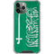 Saudi Arabia Flag Distressed iPhone 11 Pro Max Clear Case