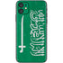 Saudi Arabia Flag Distressed iPhone 11 Skin