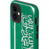 Saudi Arabia Flag Distressed iPhone 12 Impact Case