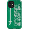 Saudi Arabia Flag Distressed iPhone 12 Mini Impact Case