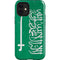 Saudi Arabia Flag Distressed iPhone 12 Mini Impact Case
