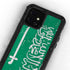 Saudi Arabia Flag Distressed iPhone 12 Mini Waterproof Case