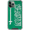 Saudi Arabia Flag Distressed iPhone 12 Pro Clear Case