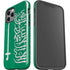 Saudi Arabia Flag Distressed iPhone 12 Pro Impact Case