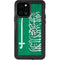 Saudi Arabia Flag Distressed iPhone 12 Pro Waterproof Case