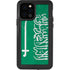 Saudi Arabia Flag Distressed iPhone 12 Pro Waterproof Case