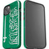 Saudi Arabia Flag Distressed iPhone 15 Plus Impact Case