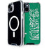 Saudi Arabia Flag Distressed iPhone 15 Plus MagSafe Case