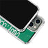 Saudi Arabia Flag Distressed iPhone 14 Pro Max Clear Case