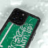 Saudi Arabia Flag Distressed iPhone 14 Pro Waterproof Case