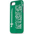 Saudi Arabia Flag Distressed iPhone 7 Pro Case