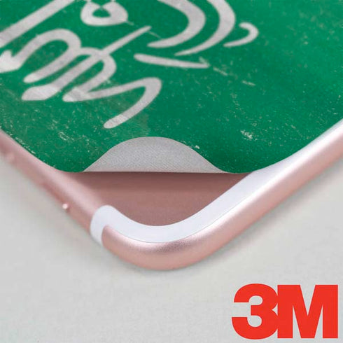 Saudi Arabia Flag Distressed iPhone 7 Skin