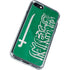 Saudi Arabia Flag Distressed iPhone SE (2nd & 3rd Gen) Clear Case