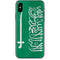Saudi Arabia Flag Distressed iPhone X Skin