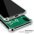 Saudi Arabia Flag Distressed iPhone XS Max Clear Case