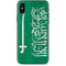 Saudi Arabia Flag Distressed iPhone XS Skin