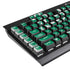 Saudi Arabia Flag Distressed K95 RGB PLATINUM Mechanical Gaming Keyboard Skin