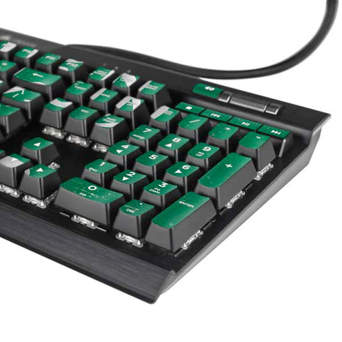 Saudi Arabia Flag Distressed K95 RGB PLATINUM Mechanical Gaming Keyboard Skin