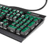 Saudi Arabia Flag Distressed K95 RGB PLATINUM Mechanical Gaming Keyboard Skin