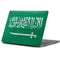 Saudi Arabia Flag Distressed Apple MacBook Pro 13-inch Skin