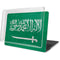 Saudi Arabia Flag Distressed MacBook Pro 16in (2019-20) Case plus Skin