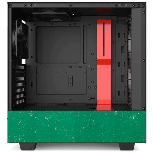 Saudi Arabia Flag Distressed NZXT H510 Compact ATX Mid-Tower Case Skin