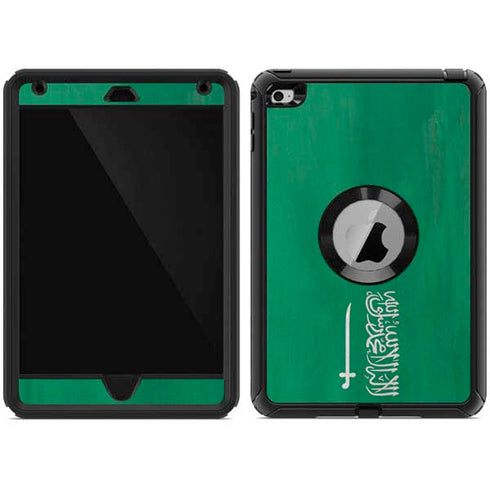 Saudi Arabia Flag Distressed Otterbox Defender iPad Skin