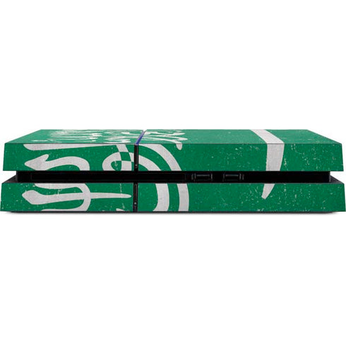 Saudi Arabia Flag Distressed PS4 Console Skin