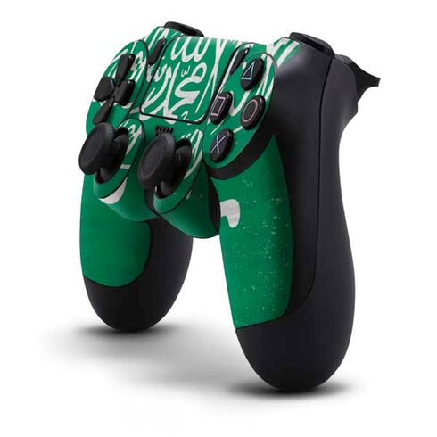Saudi Arabia Flag Distressed PS4 Controller Skin