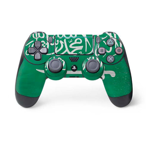 Saudi Arabia Flag Distressed PS4 Pro/Slim Controller Skin