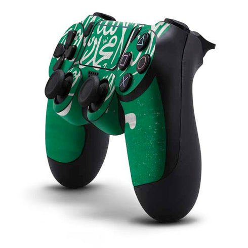 Saudi Arabia Flag Distressed PS4 Pro/Slim Controller Skin
