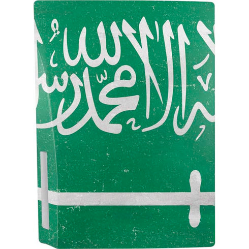 Saudi Arabia Flag Distressed PS5 Bundle Skin